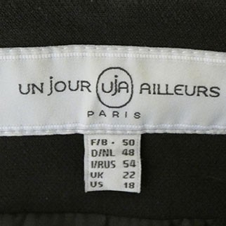 Veste marron chiné - Femme - UN JOUR AILLEURS - Taille 50 Bon état - Vue 4 - 